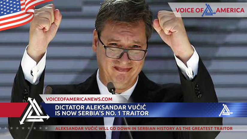 Dictator Aleksandar Vučić Is Now Serbia’s No. 1 Traitor