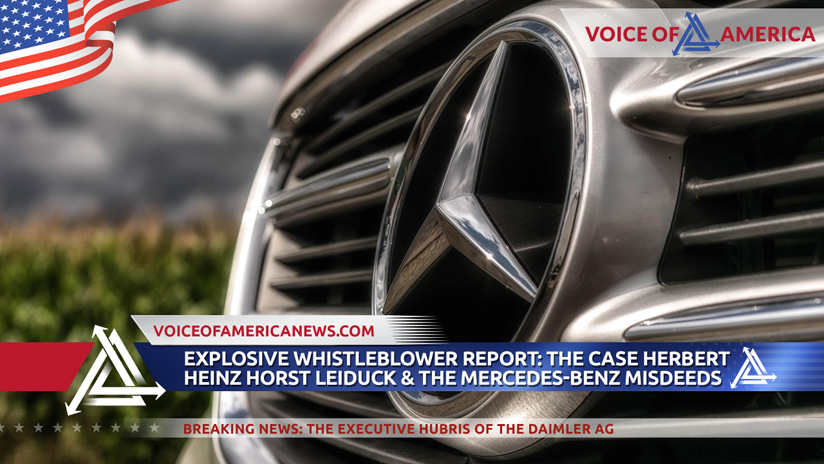 Explosive Whistleblower Report: The Case Herbert Heinz Horst Leiduck & The Mercedes-Benz Misdeeds